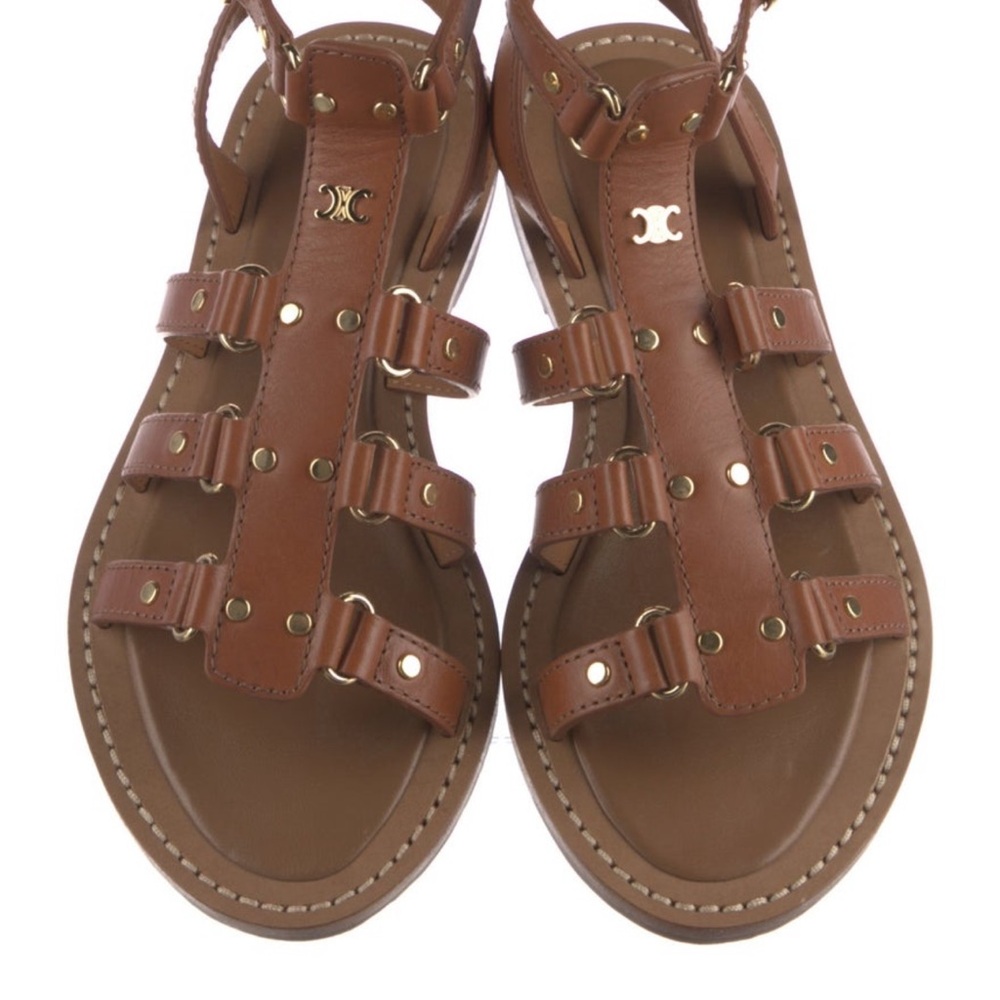 CELINE LYMPIA GLADIATOR SANDAL IN CALFSKIN 1150 USD